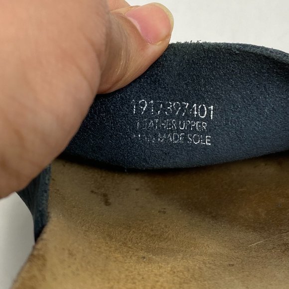 Bio Bio Womens Sandals Leather Wedge Slides Size 8 - Picture 13 of 13